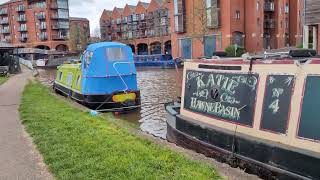 4K60FPSHIRES🚶Telfords Warehouse to Cambrian Road Bridge The Shropshire Union Canal Easter Sunday🚶 [upl. by Henryson831]