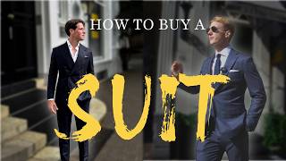 How To Buy A Suit That Fits amp Looks Great [upl. by Olney]