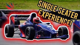 MY FIRST EXPERIENCE IN A SINGLE SEATER Silverstone Single Seater Experience [upl. by Arratoon490]