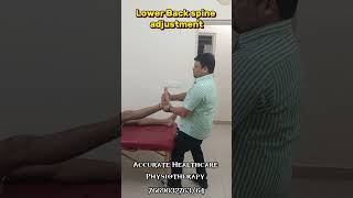 quotManual Therapy for Spinal Pain Relief Realigning the Spine with Dr Manish Guptadrmanishgupta [upl. by Eseilana]