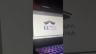 😧Logo design✍🏻 for a return gifts🎁  logodesign logo motivation viralvideo superlogo [upl. by Josepha752]