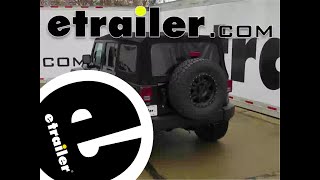 etrailer  Trailer Wiring Harness Installation  2015 Jeep Wrangler Unlimited 118416 [upl. by Ahsiliw538]