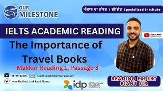 The Importance of Travel Books  Reading Answers  Explanation Makkar Reading 1  Passage 3 [upl. by Sylado]