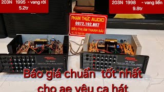 Amply Jarguar 202N 1997 có hay hơn 1995 vang rời không  Phạm Thức Audio [upl. by Ecreip178]