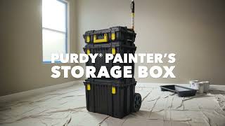 Introducing the Purdy Painters Storage Box [upl. by Nnaynaffit324]