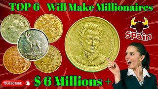 TOP 6 RARE COINS WILL MAKE MILLIONAIRESTop 6 coins to invest in 2024 [upl. by Ymot204]