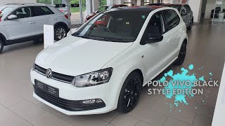 2021 Volkswagen Polo Vivo 14L Comfortline Black Style Package Review [upl. by Rahcir]