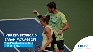 TennisMania Speciale US Open Impresa storica di Errani Vavassori [upl. by Laresa]