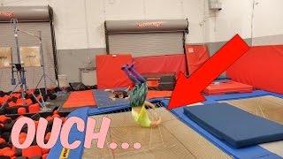 WORST TRAMPOLINE PARK FAILS EVER [upl. by Rebme]