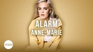 AnneMarie  Alarm Official Karaoke Instrumental  SongJam [upl. by Ecnedac]