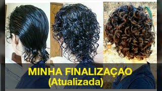 Finalização pós BC BIG CHOP Cabelos 3A  ATUALIZADO [upl. by Anomahs768]