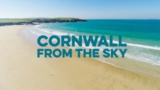 Cornwall from the Sky Aerial video of Padstow and surrounding beaches [upl. by Gennaro]