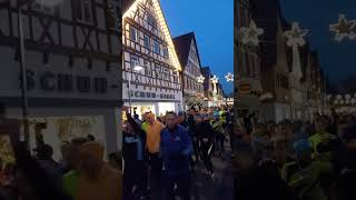 Silvesterlauf 2023  Tecklauf  Zieleinlauf am Rathaus Kirchheim unter Teck [upl. by Aleik475]