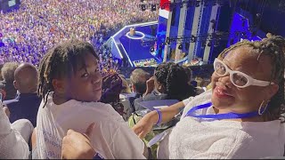 Mother and son from South Dallas get a frontrow seat to political history at DNC [upl. by Best]