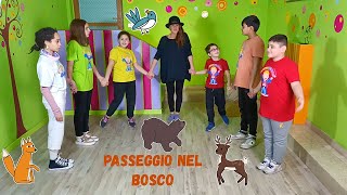 🦔🎶♥Attività musicale sugli animali del bosco per infanzia e primaria quotPasseggio nel boscoquot 🦔🎶♥ [upl. by Acino]