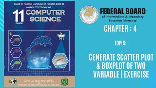 36 Unit 4  Generate scatter plot amp boxplot of two variable  Exercise  Data amp Analysis Grade 11 [upl. by Akilegna]