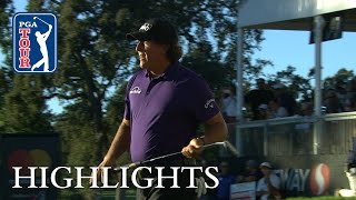 Phil Mickelson’s highlights  Round 3  Safeway 2018 [upl. by Dwain649]