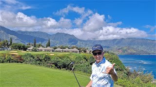 JJ shares Makai Golf Club to Xander Princeville Kauai  July 2022 [upl. by Obbard]