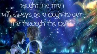 Final Fantasy X2 quotReal Emotionquot Lyrics English [upl. by Atiram998]