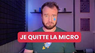 Je quitte la micro entreprise 👋🥲 [upl. by Nage]