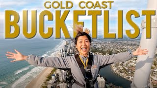 20 BUCKET LIST Things to do in GOLD COAST  Watch Before You Go [upl. by Htnnek192]