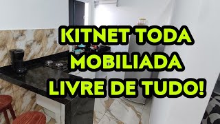 Kitnet finalizada mobiliada e alugada com sucesso kitnet mobiliada [upl. by Irmine]