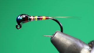 RAINBOW PERDIGON  FLY TYING TUTORIAL [upl. by Cosetta]