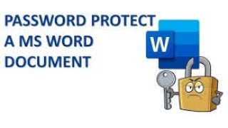 Lock File In MS Word [upl. by Llerihs]