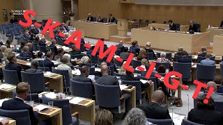 EN SKAMMENS DAG RIKSDAGEN VIKER SIG FÖR HBQTILOBBYN [upl. by Ary]