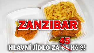 Neuvěřitelná restaurace Zanzibar  HLAVNÍ JÍDLO ZA 45 Kč [upl. by Cower]