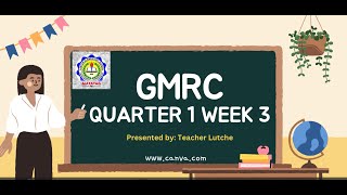 GMRC 4 Q1 W3 MATATAG [upl. by Stanwinn]