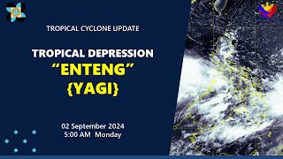 Press Briefing Tropical Storm EntengPH YAGI  930 AM Update September 2 2024  Monday [upl. by Ahsla646]