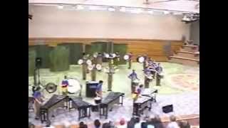 Coatesville Steel Thunder Indoor Drumline  MAPS 2005 Championships Show [upl. by Ayojal]