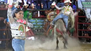 LA JINETE LEGENDARIA CANELITA DE URUAPAN ¡¡JARIPEO EN HUIRAMBA MICH 24 DE ENERO 2023 [upl. by Aisanahta]