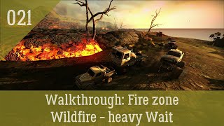 Motor Storm Pacific Rift Walkthrough 021  The Festival Wildfire  Heavy Wait [upl. by Ytoc]