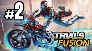 Trials Fusion Gameplay Walkthrough Part 2  ARCTIC OPEN  Lets Play Playthrough [upl. by Nicolis]