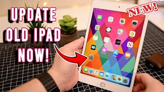 How to Update Old iPad to iOS 14151617 Easily Worked [upl. by Ennahgem241]