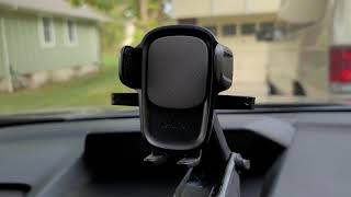 IOttie Easy One Touch 5 Smartphone Car Mount Installation [upl. by Evelina22]