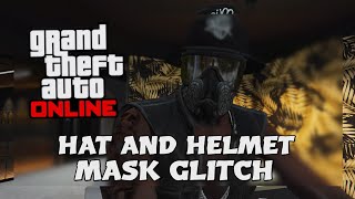 GTA 5 ONLINE NEW HAT AND HELMET MASK GLITCH [upl. by Warfold50]