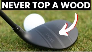 NEVER TOP A FAIRWAY WOOD AGAIN WITH THIS AMAZING GOLF LESSON [upl. by Ambrosia]