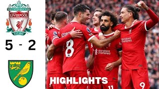 LIVERPOOL VS NORWICH CITY HIGHLIGHTS 4TH ROUND EMIRATES FA CUP 202324 [upl. by Hannahs]