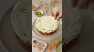 Perfekt zu Ostern Apfelkuchen mit MöhrenFrischkäseFrosting [upl. by Laira]