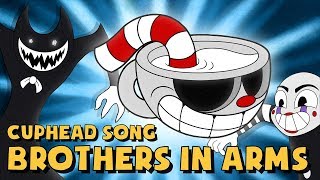 CUPHEAD SONG BROTHERS IN ARMS LYRIC VIDEO  DAGames [upl. by Learrsi]