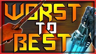 Black Ops 4 Zombies  All Special Weapons Ranked Worst to Best  All Specialist Weapons Explained [upl. by Llain181]