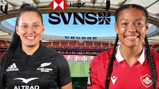 NEW ZEALAND 7s vs CANADA 7s Madrid Sevens Womens Bronze FINAL 2024 Live Commentary [upl. by Gebler]