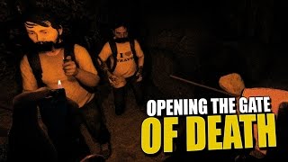 OPENING THE GATE OF DEATH The Forest CoOp Survival 4 [upl. by Havens]