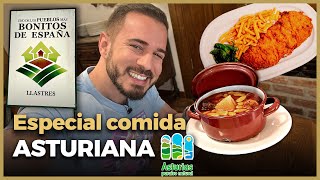 Probando MUCHA COMIDA ASTURIANA en uno de los PUEBLOS más BONITOS de ESPAÑA [upl. by Aixela]