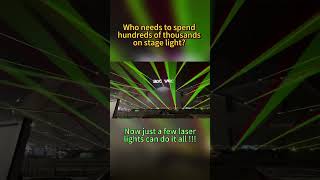 Now just a few laser lights of GAGALIGHT can do it all  laserlight gagalight lasershow [upl. by Lrad]