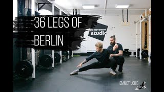 36 Legs of Berlin Inside Fan Kick [upl. by Giustina737]