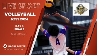 NZ Secondary School Volleyball Championships 2024  Finals  Court 2 [upl. by Nalyt44]